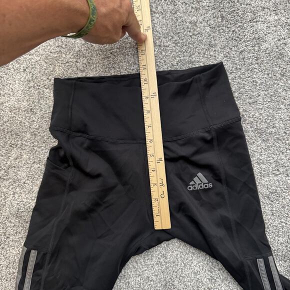 Adidas Leggings Womens Small Black AEROREADY Primegreen High Rise Yoga Pants - Picture 5 of 14